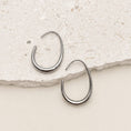 Load image into Gallery viewer, 18K STAINLESS STEEL HOOPS