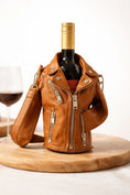 Load image into Gallery viewer, Vino, Wine/Alcohol Leather Holder with Strap