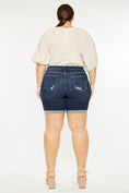 Load image into Gallery viewer, KanKan PLUS MID RISE BERMUDA CUFFED SHORTS