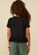 Load image into Gallery viewer, Girls Fringed Tassel Hem