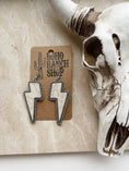 Load image into Gallery viewer, Lightning Bolt Dangle Earrings