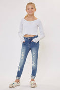 Load image into Gallery viewer, KIDS HIGH RISE ANKLE SKINNY JEAN