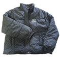 Load image into Gallery viewer, Black Checkered Puff Jacket