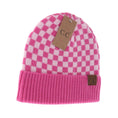 Load image into Gallery viewer, Checkered Pattern C.C Beanie