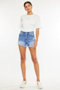 Load image into Gallery viewer, KanKan HIGH RISE DENIM SHORTS