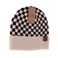 Load image into Gallery viewer, Checkered Pattern C.C Beanie