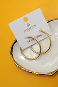 Load image into Gallery viewer, 18K Stainless Steel Hoop