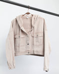 Load image into Gallery viewer, Washed Crop Jacket