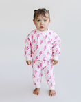 Load image into Gallery viewer, Pink Bolts Jogger Set