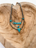 Load image into Gallery viewer, 3 Layered Boho Western Necklace