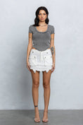 Load image into Gallery viewer, Washed Rib Crop Top