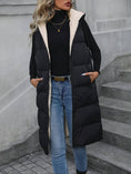 Load image into Gallery viewer, Long Padded Vest Jacket