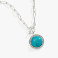 Load image into Gallery viewer, Turquoise Toggle Necklace