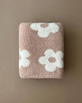 Load image into Gallery viewer, Daisy Baby Blanket | Latte