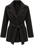 Load image into Gallery viewer, Tailored Belted Jacket