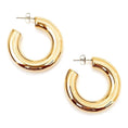 Load image into Gallery viewer, 1.5” Gold Hoop Earrings