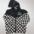 Load image into Gallery viewer, Checkered Windbreaker - Black/White Toddler