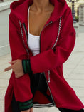 Load image into Gallery viewer, Hooded Zip Up Sweatshirt
