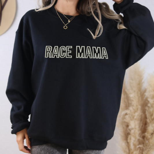 Race Mama 3D Embroidered