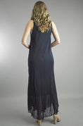 Load image into Gallery viewer, Black Silk Dress