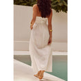 Load image into Gallery viewer, White Halter Long Dress w/Pockets