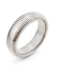 Load image into Gallery viewer, Baia Thick Chunky Coil Bangle Bracelet