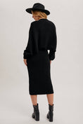 Load image into Gallery viewer, Mini Dress + Shrug Set