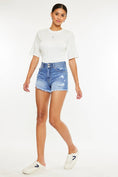 Load image into Gallery viewer, KanKan HIGH RISE DENIM SHORTS