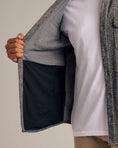 Load image into Gallery viewer, Heather Black Shirt Jacket
