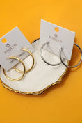 Load image into Gallery viewer, 18K Stainless Steel Hoop