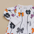 Load image into Gallery viewer, Spooky Bows Bamboo Baby Zip Romper