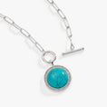 Load image into Gallery viewer, Turquoise Toggle Necklace