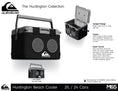 Load image into Gallery viewer, Huntington Hard Box Cooler with Speakers