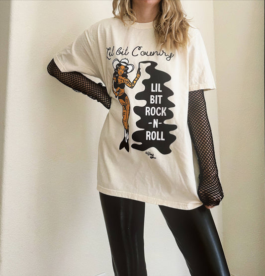 Lil Bit Grunge Graphic Tee