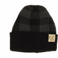 Load image into Gallery viewer, Baby Buffalo Plaid Cuff Beanie
