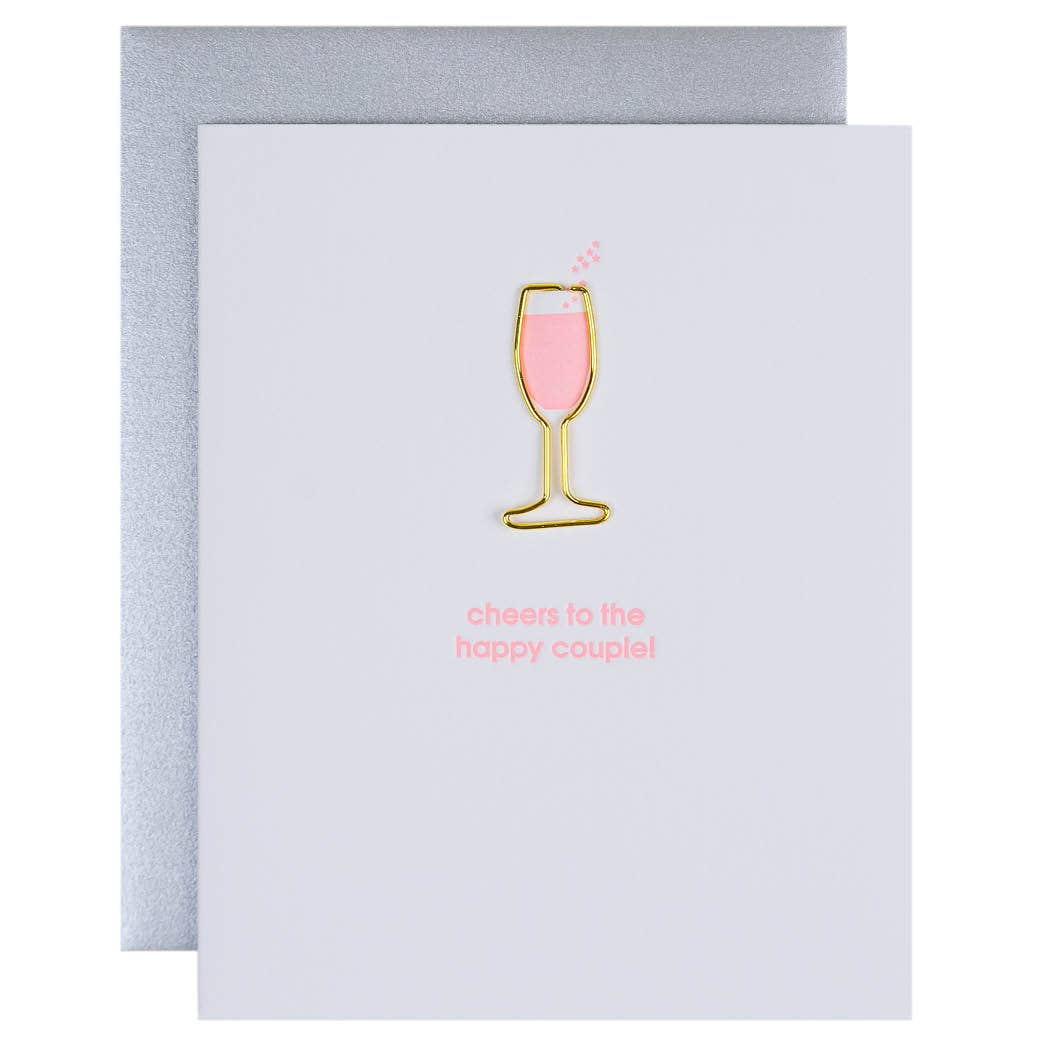 Cards - "Cheers to the Happy Couple"