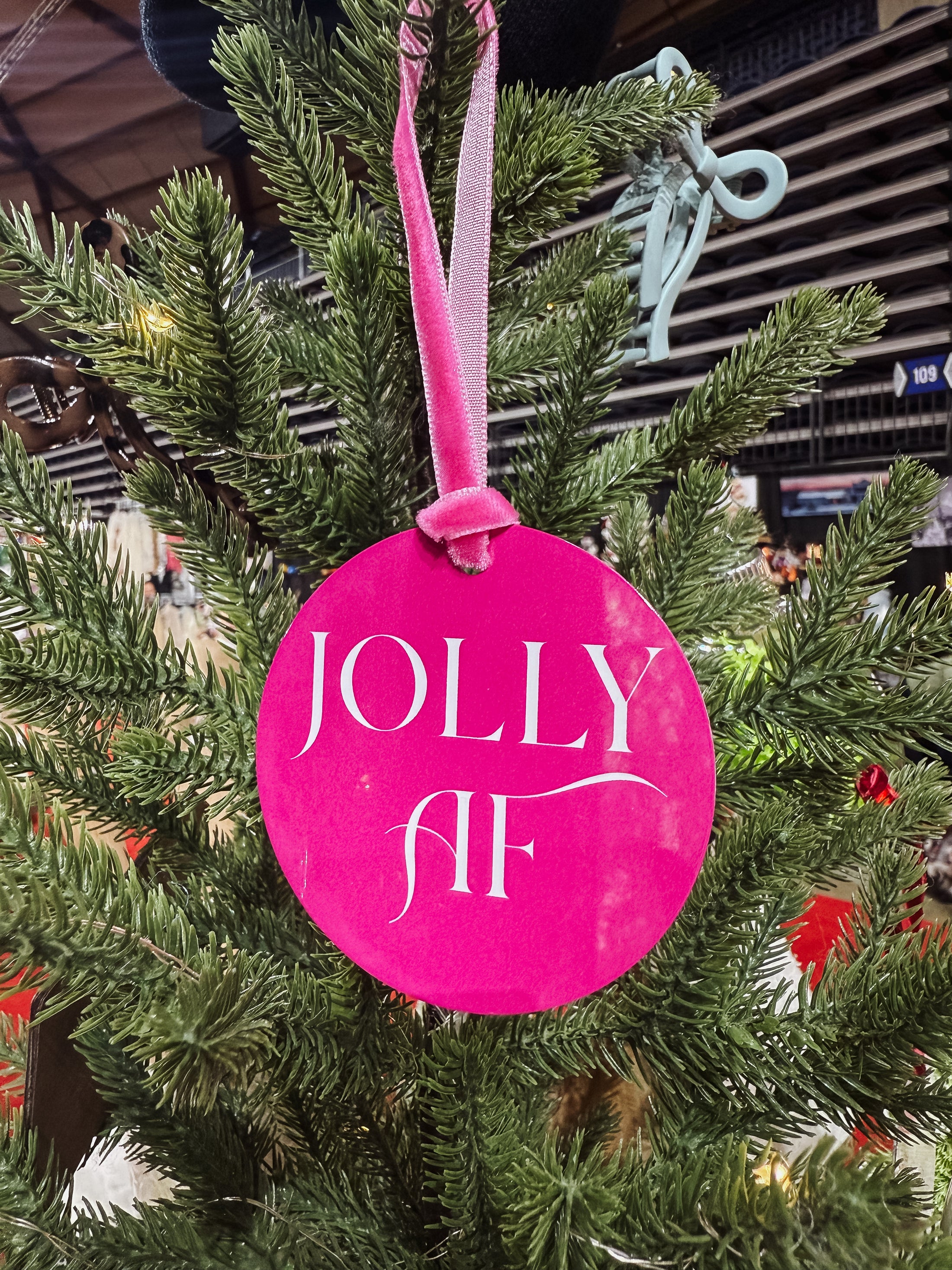 Jolly AF - Ornament