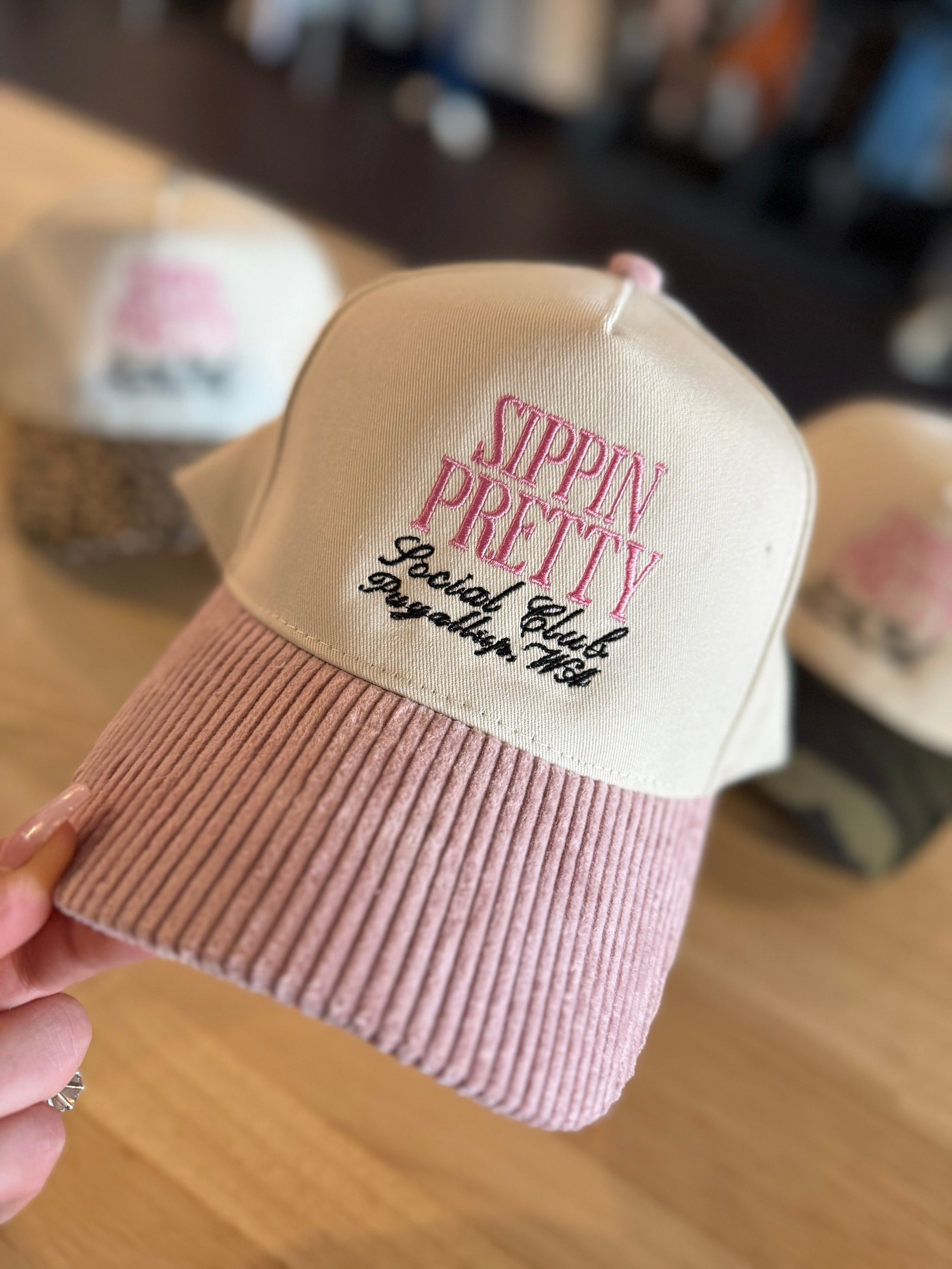 Wrestling Embroidered Hat