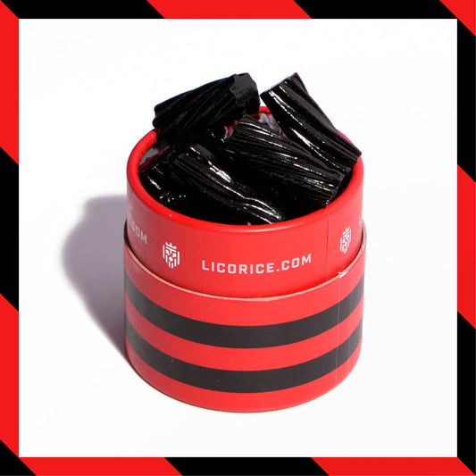 Classic Black Licorice - Australian Twists - (8oz Tube)