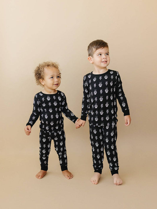 Skelly Vibes Bamboo Toddler & Kids Two Piece Set