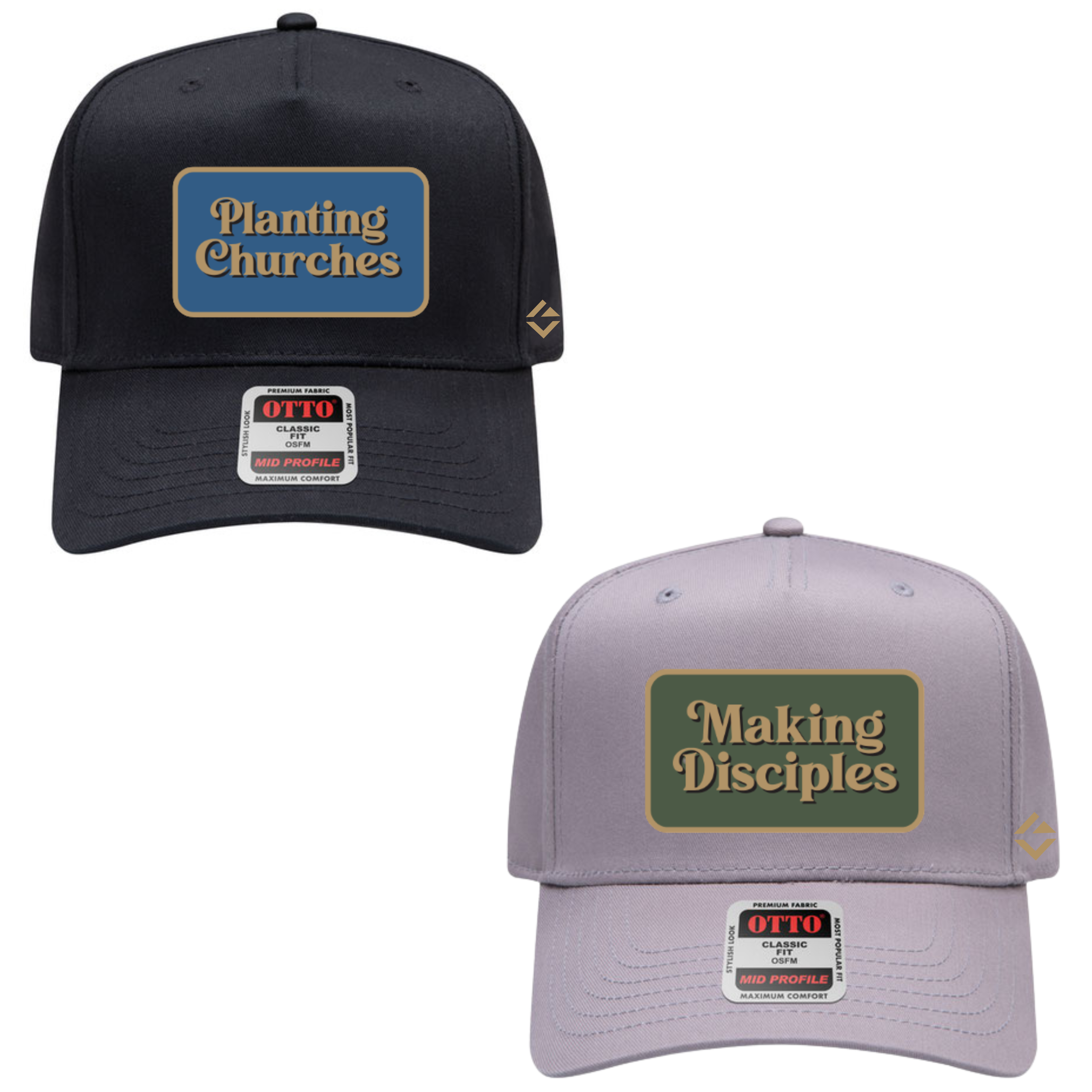 OTTO CAP® 5 Panel Mid Profile Baseball Cap