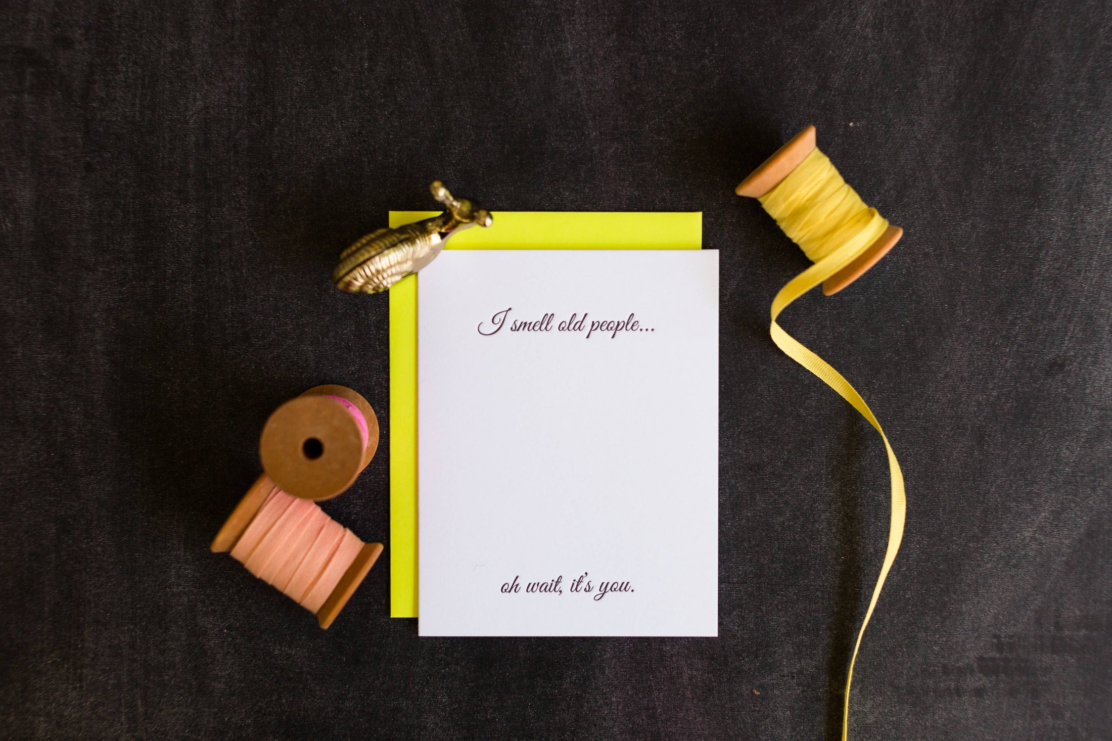 Cards - "I Smell Old People" Birthday