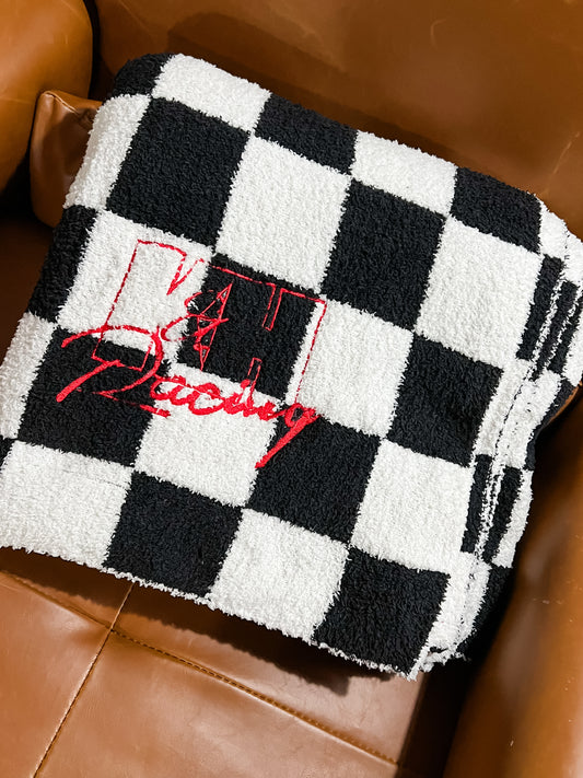 Checkered Throw Blanket