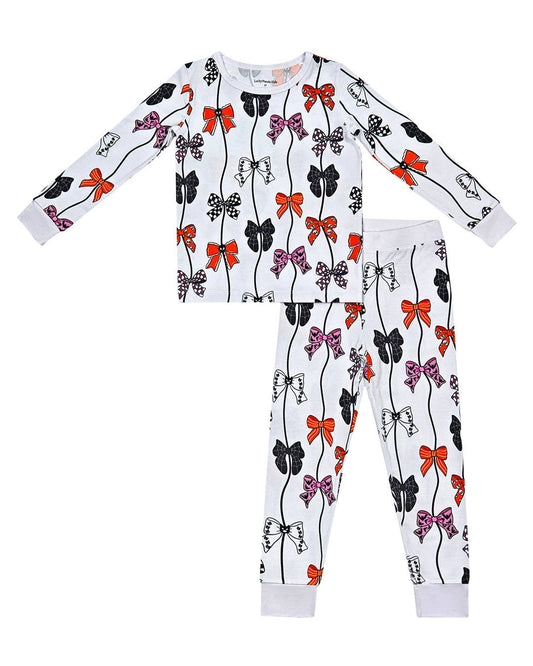 Spooky Bows Two Piece Set