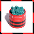 Load image into Gallery viewer, Blue Raspberry Sour Licorice Twists - (8oz Tube)
