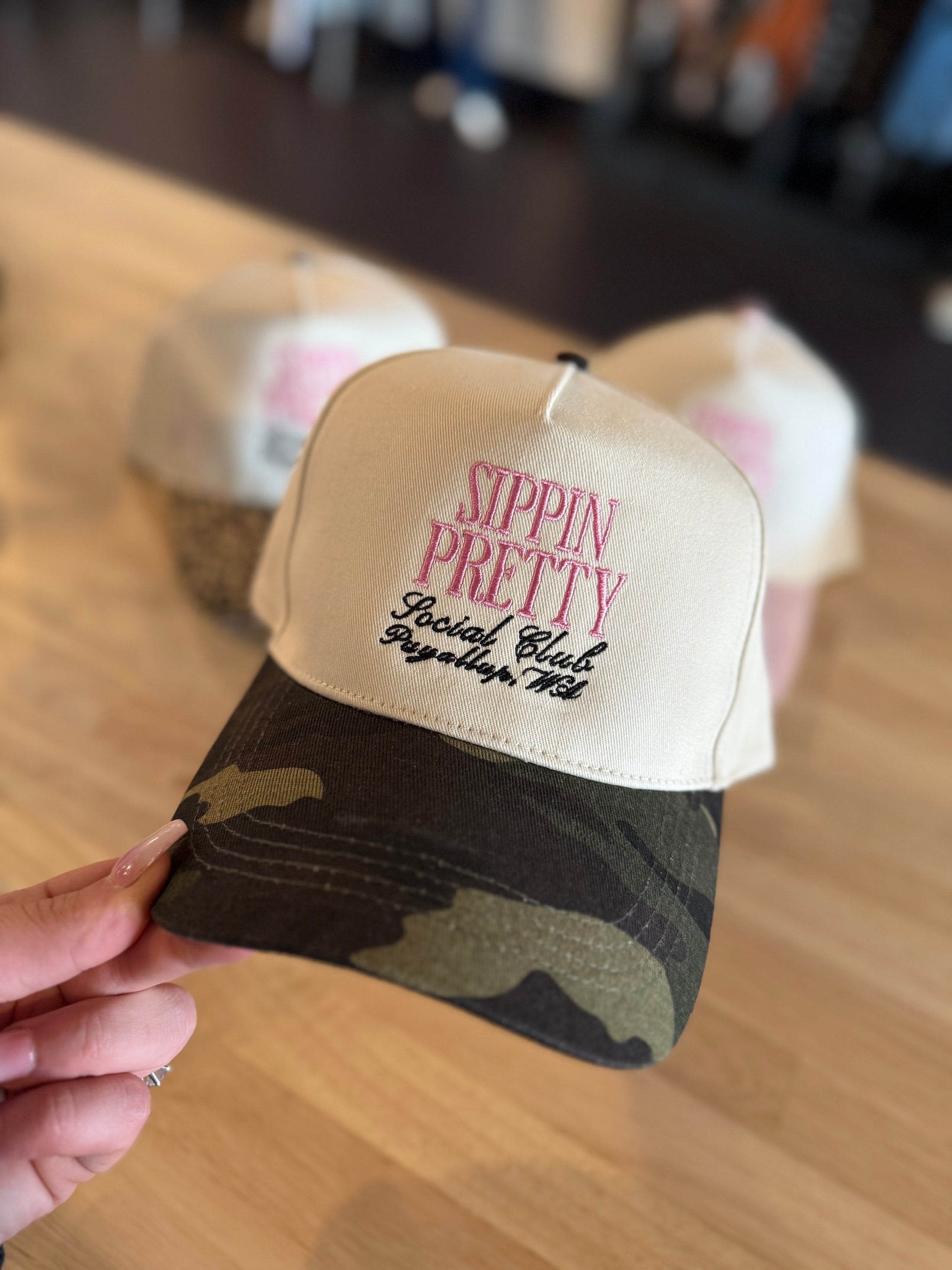 Wrestling Embroidered Hat