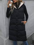 Load image into Gallery viewer, Long Padded Vest Jacket
