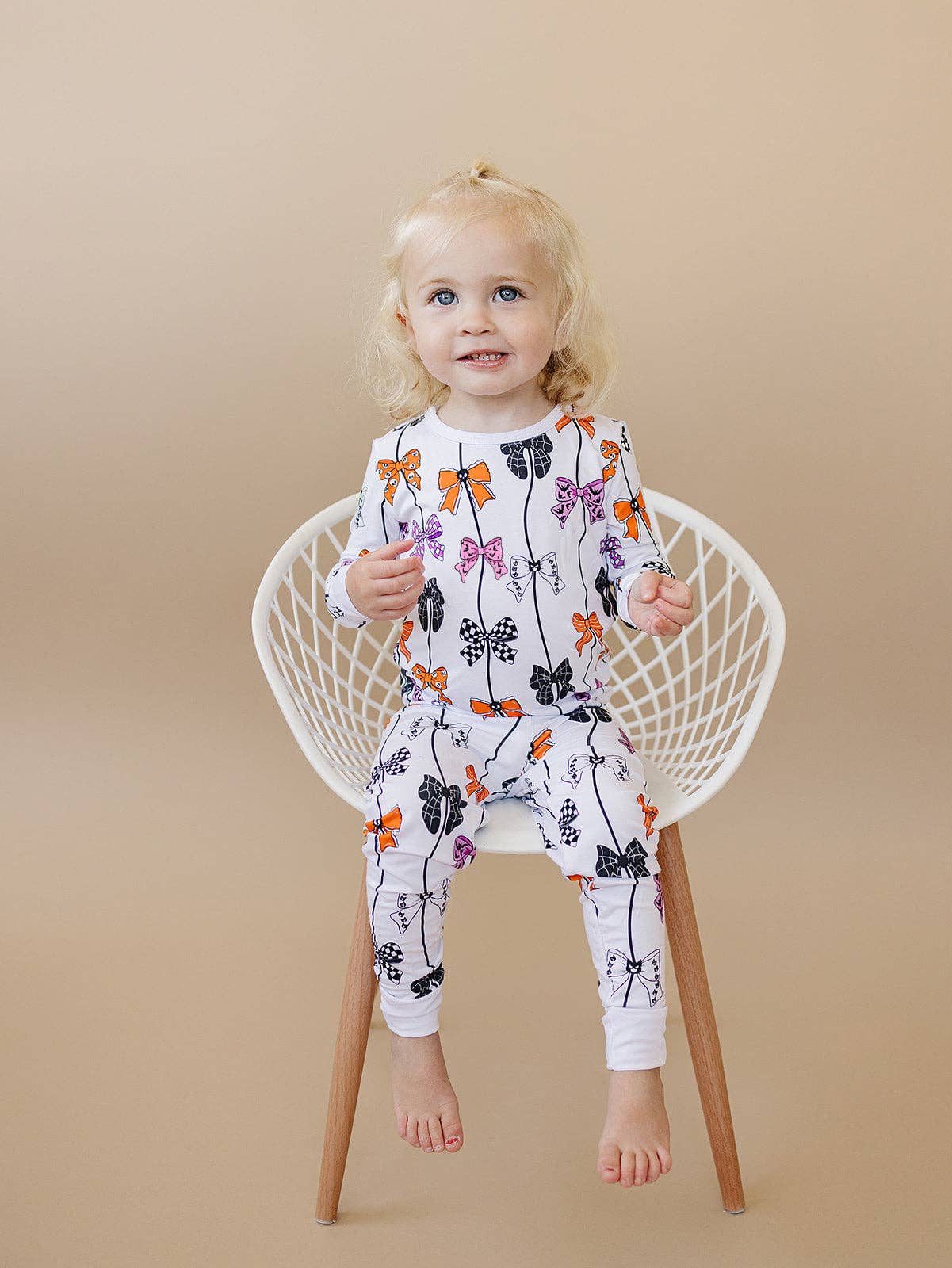 Spooky Bows Two Piece Set