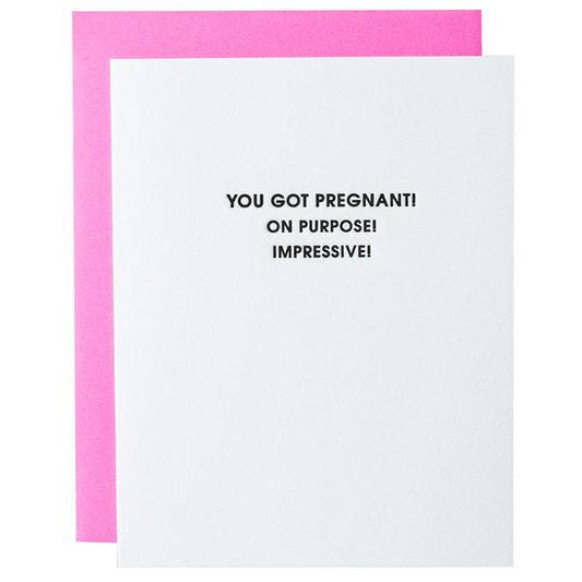 Cards - "Pregnant On Purpose"