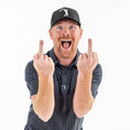Load image into Gallery viewer, Men's Birdie Finger - Raven - Polo
